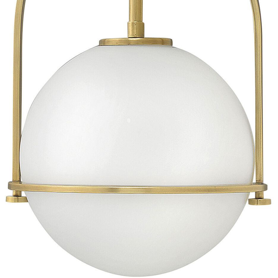Somerset 1 Light 11.5 inch Heritage Brass Indoor Pendant Ceiling Light