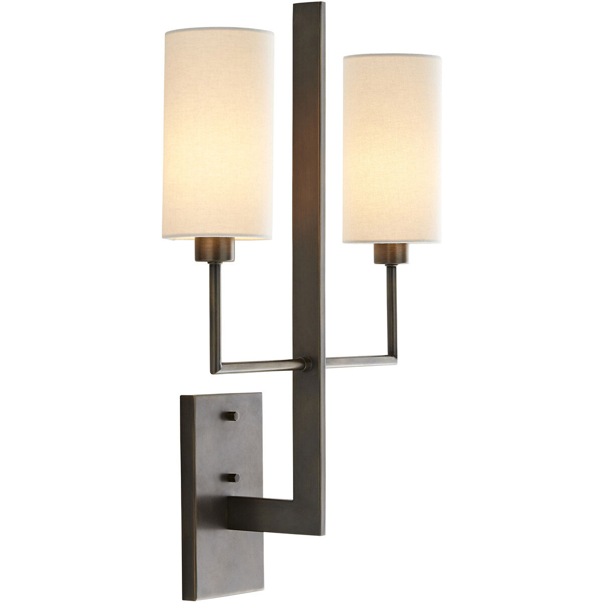 Blade Sconce Wall Light in Aged Bronze, Essential Lighting