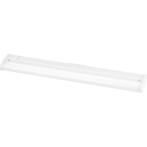 Hide-A-Lite 120 LED 23.5 inch Satin White Undercabinet Light, Progress LED