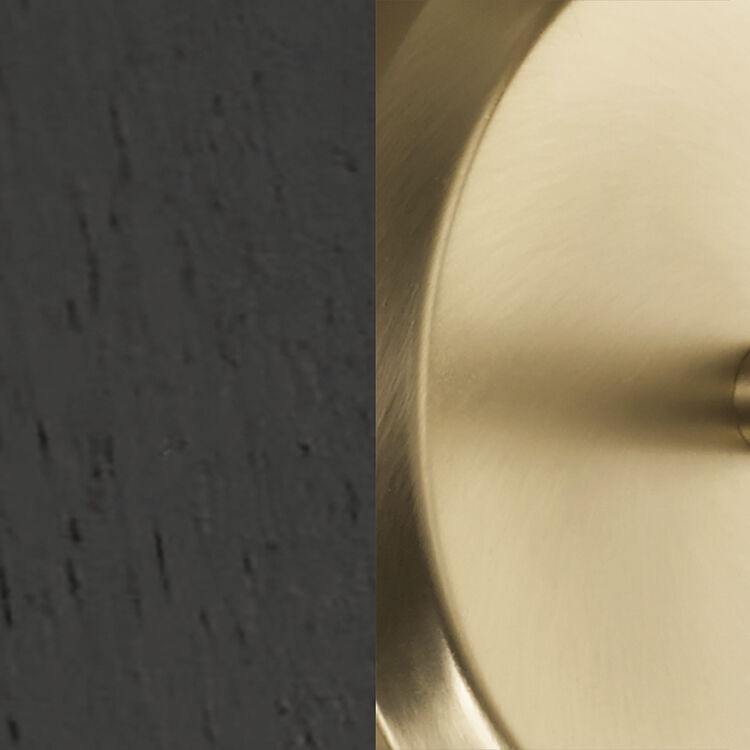 Maren 4 Light 20 inch Flat Black and Matte Brass Pendant Ceiling Light