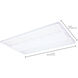 ColorQuick/PowerQuick LED 14.76 inch White Hi-Bay Ceiling Light, Linear