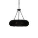 Urchin 6 Light 24 inch Black Pendant Ceiling Light
