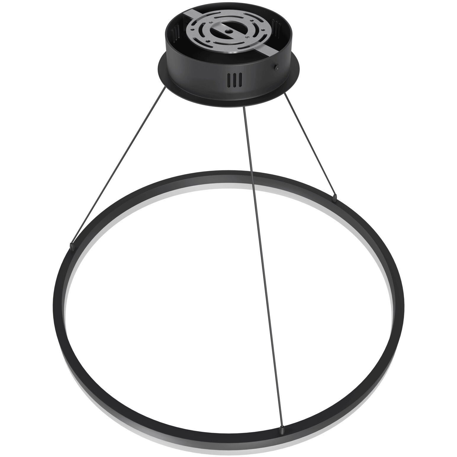 Circa LED 24 inch Black Pendant Ceiling Light