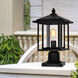 Crawford 1 Light 15.3 inch Black Outdoor Lantern Head