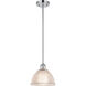 Ballston Arietta 1 Light 8 inch Polished Chrome Pendant Ceiling Light, Ballston