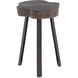 Mambo 13 inch Antique Copper Accent Table