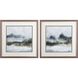 Landscapes Collection Blue Framed Art