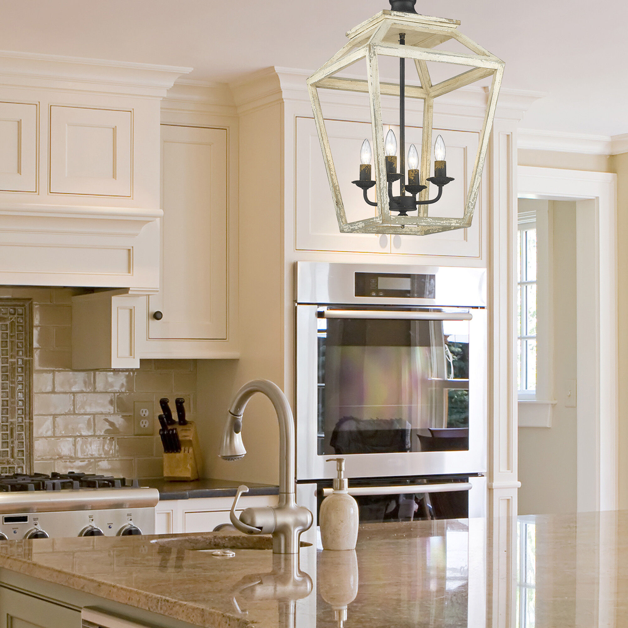 Haiden Pendant Ceiling Light in Antique Black Iron