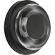 Stephord Wall Sconce Wall Light in Black, Clear Glass Shade