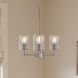 Replay 3 Light 17 inch Polished Nickel Chandelier Ceiling Light