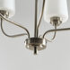 Windom 5 Light 20 inch Brushed Nickel Chandelier Ceiling Light