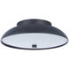 Soul LED 10.5 inch Flat Black Flushmount Ceiling Light