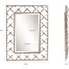 Trellis 32 X 24 inch Silver Mirror