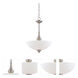 Patton 3 Light 16 inch Brushed Nickel Pendant Ceiling Light