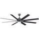 Levon Custom 1 Light Galvanized Fan Light Kit