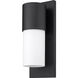 Cooper 1 Light 16 inch Matte Black Exterior Wall Mount