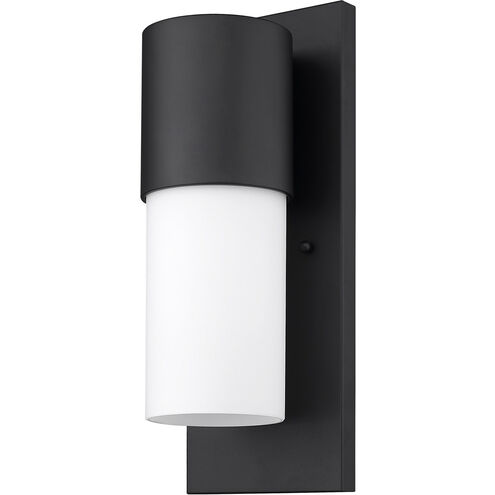 Cooper 1 Light 16 inch Matte Black Exterior Wall Mount