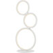 Fedora 17.25 inch 10.00 watt White Table Lamp Portable Light