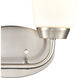 Winslow 2 Light 12.5 inch Brushed Nickel Vanity Light Wall Light