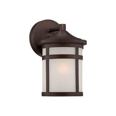 Austin 1 Light 9 inch Architectural Bronze Exterior Wall Mount