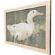 The White Drake Green and Yellow and White Framed Art, Propac