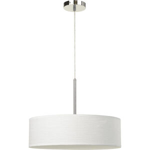 CAL LED 5 inch Patterned White Pendant Ceiling Light