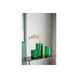 Transparent 5.9 X 3.9 inch Vase in Green