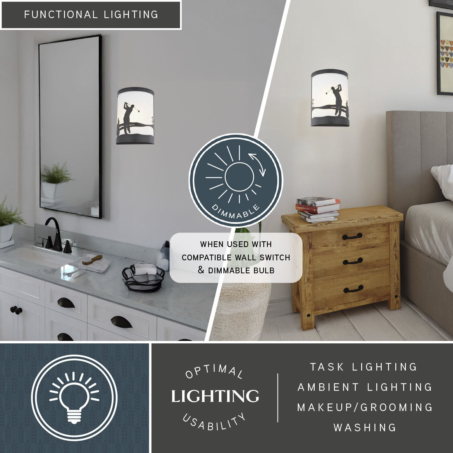 Links 1 Light 11 inch Black Indoor-Outdoor Wall Light