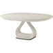 Essence 72 X 54 inch Opal Round Dining Table, Wooden