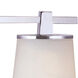 Ellipse 3 Light 24 inch Chrome Bath Vanity Wall Light