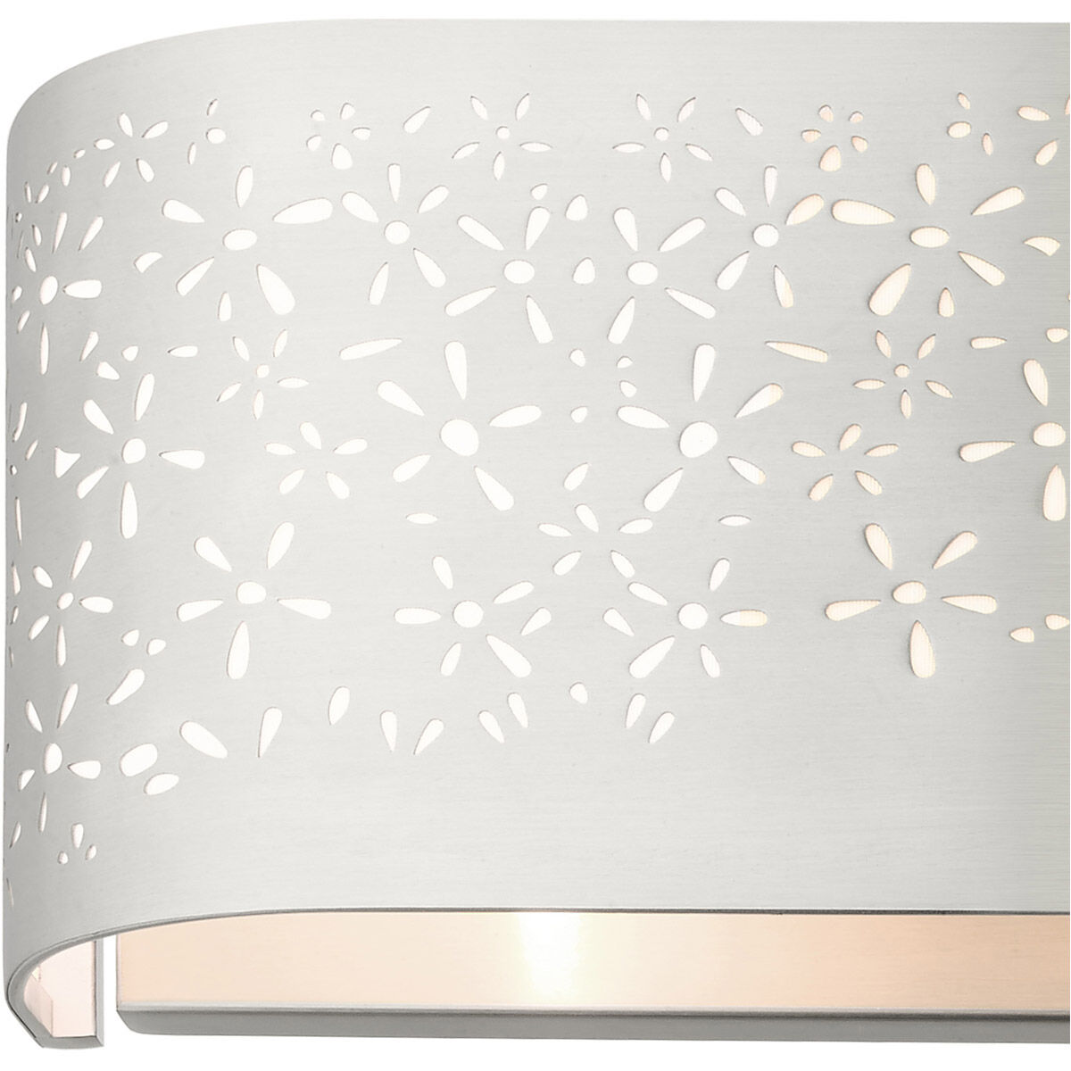 Noria 4 Light 24 inch Brushed Nickel ADA Vanity Sconce Wall Light