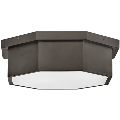 Facet 3 Light 17.5 inch Black Oxide Flush Mount Ceiling Light