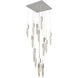 Canada 15 Light 24 inch Chrome Chandelier Ceiling Light