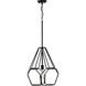 Ballinger 1 Light 13 inch Matte Black Pendant Ceiling Light