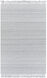 Azalea 90 X 60 inch Light Gray Rug in 5 x 8, Rectangle