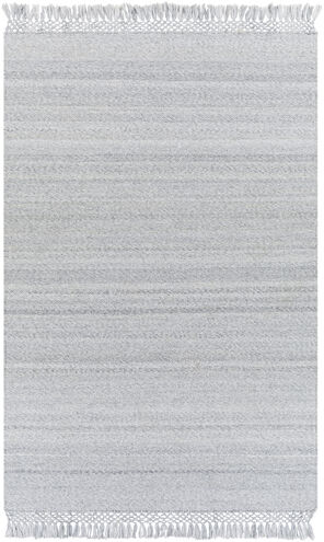 Azalea 90 X 60 inch Light Gray Rug in 5 x 8, Rectangle