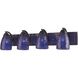 Elegant Bath 4 Light 28 inch Rust Vanity Light Wall Light