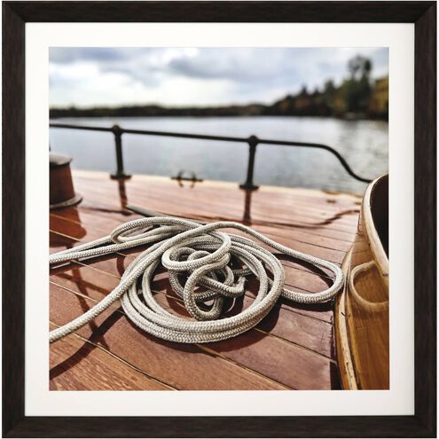 Waterside Collection Brown Framed Art