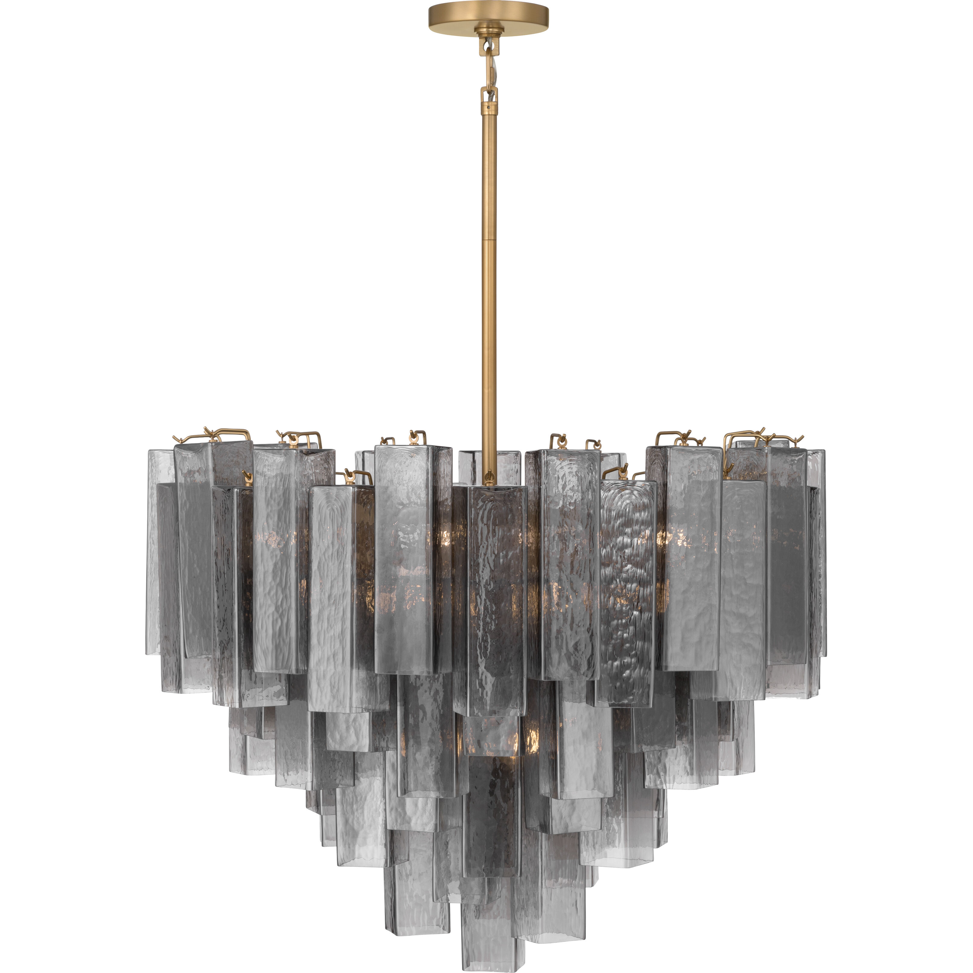 Torvento 15 Light 32.75 inch Legacy Brass Pendant Ceiling Light