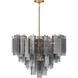 Torvento 15 Light 32.75 inch Legacy Brass Pendant Ceiling Light