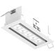 PinPoint White 14.00 watt 5 Light Directional, Linear