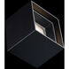Downtown LED 5 inch Black Flush Mount Ceiling Light in 3500K, dweLED