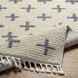 Casablanca Shag 120 X 94 inch Beige Rug, Rectangle