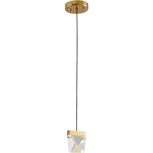 Canada LED 4 inch Brass LED Single Pendant Lighting Ceiling Light