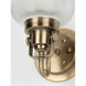 Archie 1 Light 5.75 inch Vintage Brass Bath Vanity Wall Light