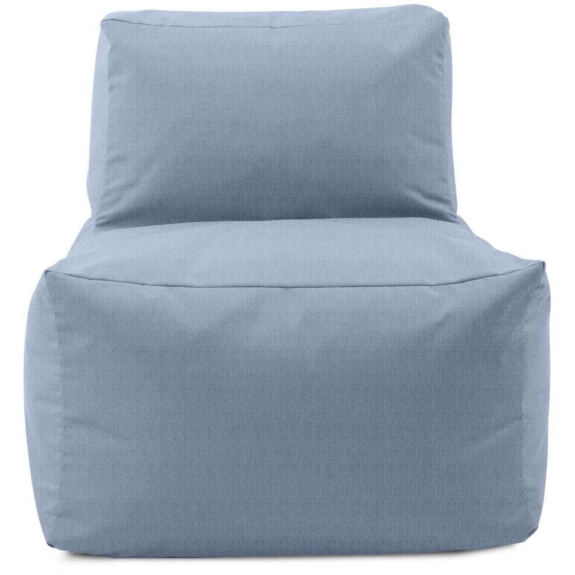 Driftwood Breeze Outdoor Pouf Chair Cover