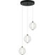 Belange LED 15 inch Matte Black Pendant Ceiling Light