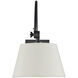 Ashby 26.5 inch 60 watt Oil Rubbed Bronze Swing-Arm Wall Sconce Wall Light