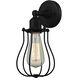 Austere Muselet 1 Light 6 inch Matte Black Mini Pendant Ceiling Light in Incandescent, Austere