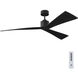 Adler 60 inch Matte Black Ceiling Fan